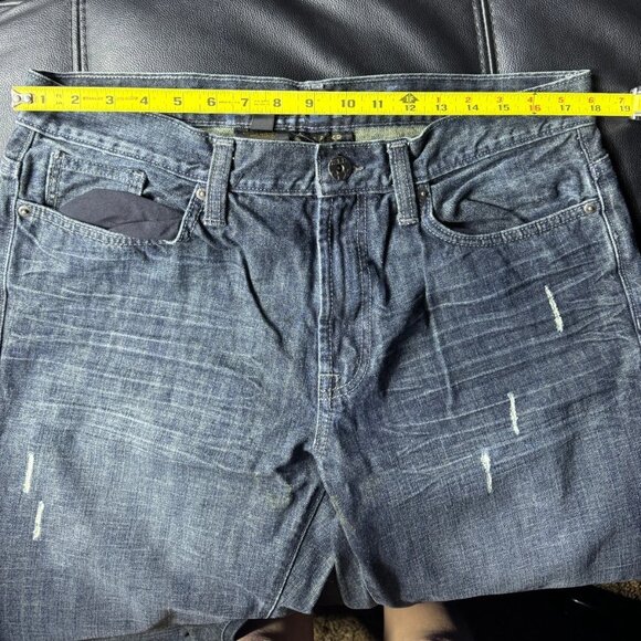 Helix Men’s Relaxed Bootcut Jeans 36x34 Blue Western Rodeo Denim Embroidered - Picture 11 of 13